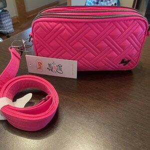 New with Tags Coupe XL Convertible Crossbody Bag - Magenta